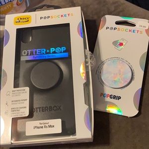 🌟Otter+Pop case and Popgrip for iPhone XS Max🌟